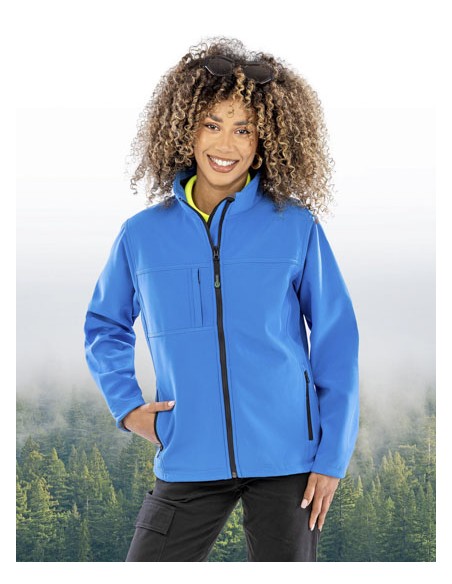 RES-R121F-Womens Recycled 3-Layer Classic Softshell Jacket 2